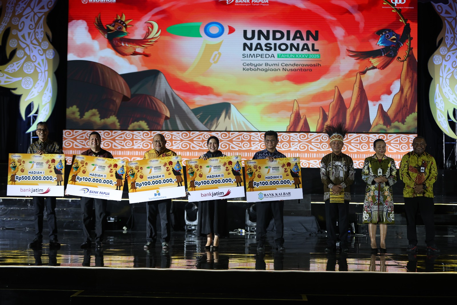 Undian Simpeda Nasional di Papua