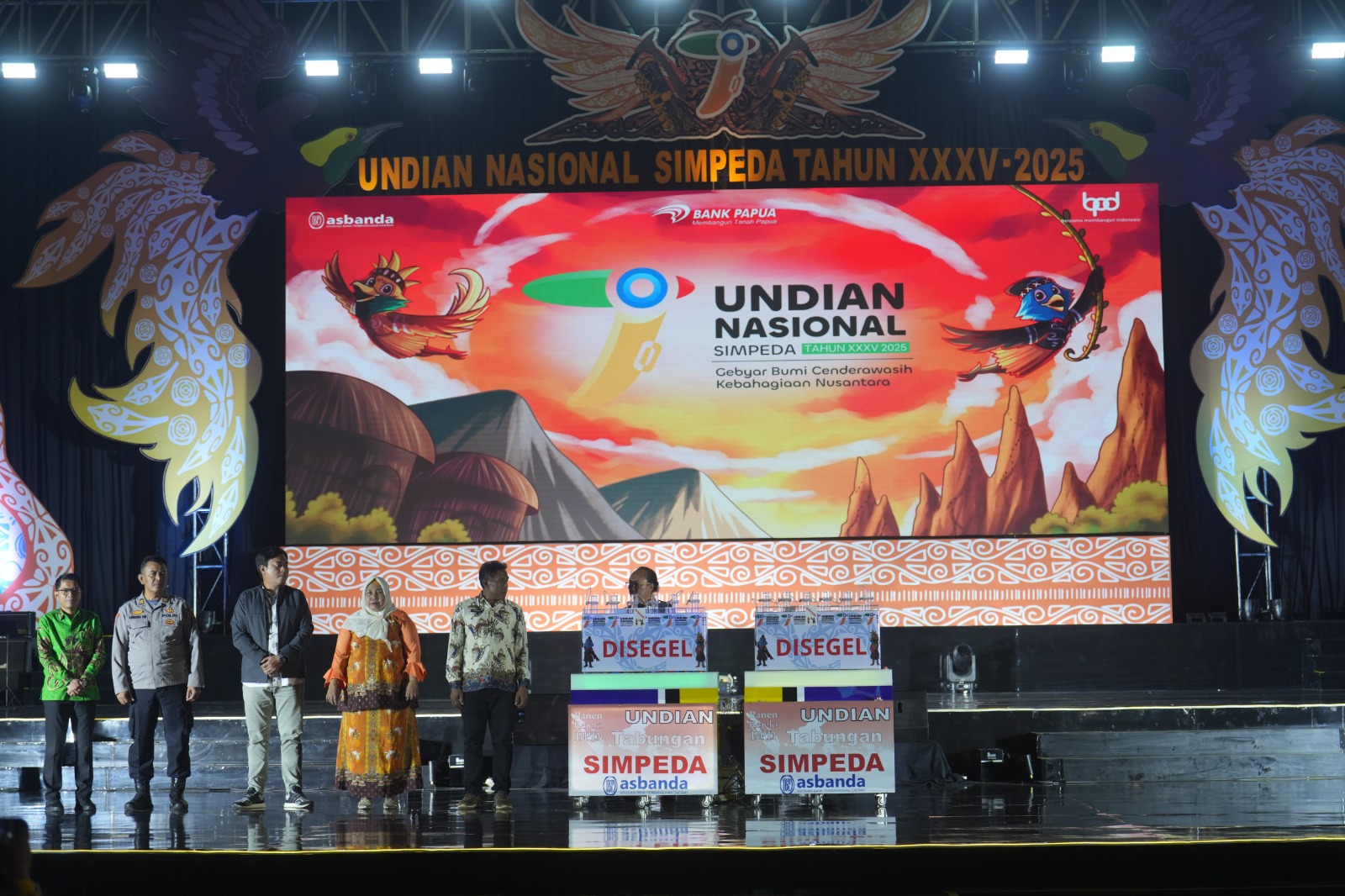 Undian Simpeda Nasional 2025 di Papua